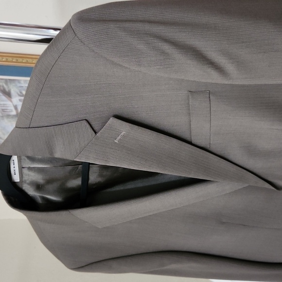 100%Wool Kenneth Cole Suite Blazer 44 / 38 Luxury Office Formal - Picture 3 of 14